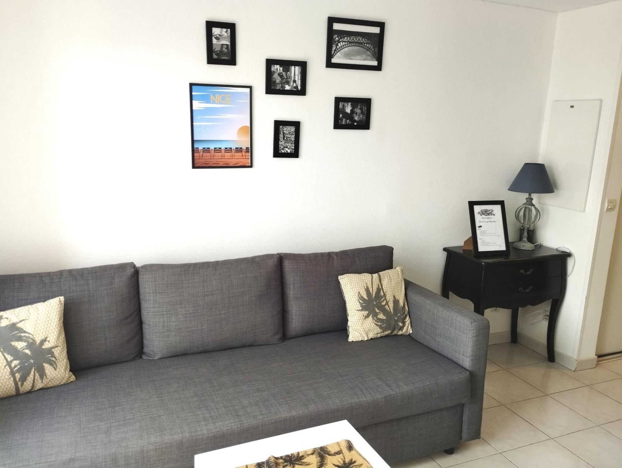 니스 Studio Climatise, Lumineux A 5 Min De La Promenade Des Anglais 아파트 외부 사진